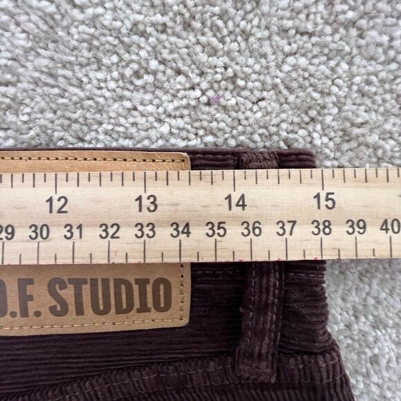 COF Studio M7/29 Men’s Brown Corduroy Jeans Pants‎ Tapered - Picture 9 of 9